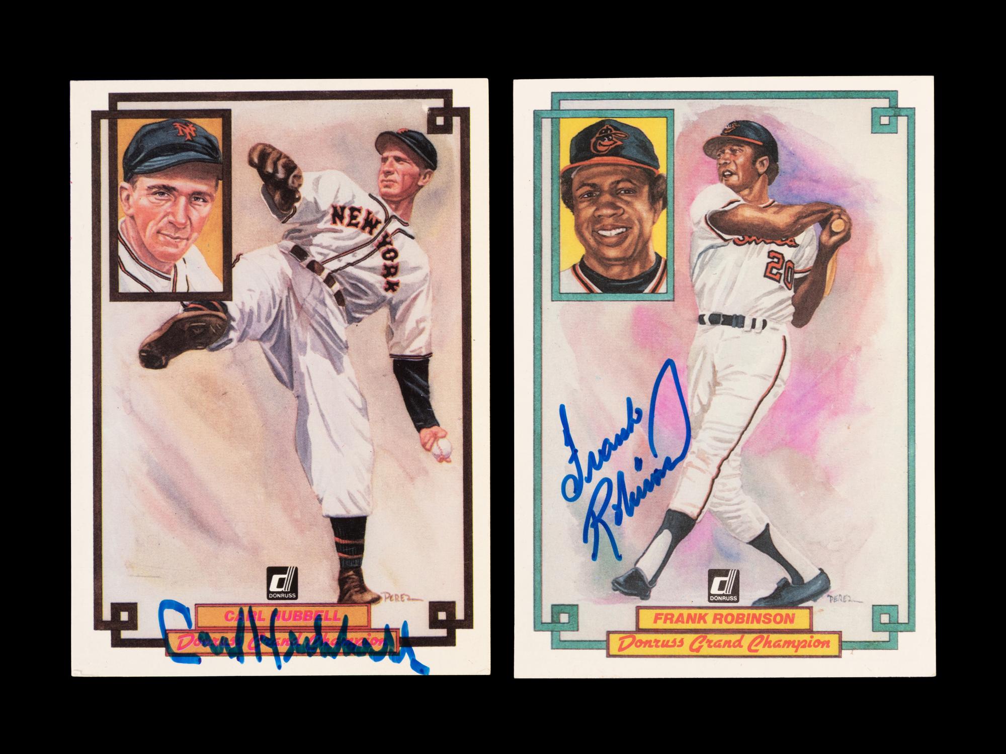 A Group of Autographed Perez-Steele Autographed Items,