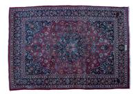 A Sarouk Wool Rug 11 feet 3 1/2 inches x 8 feet.
