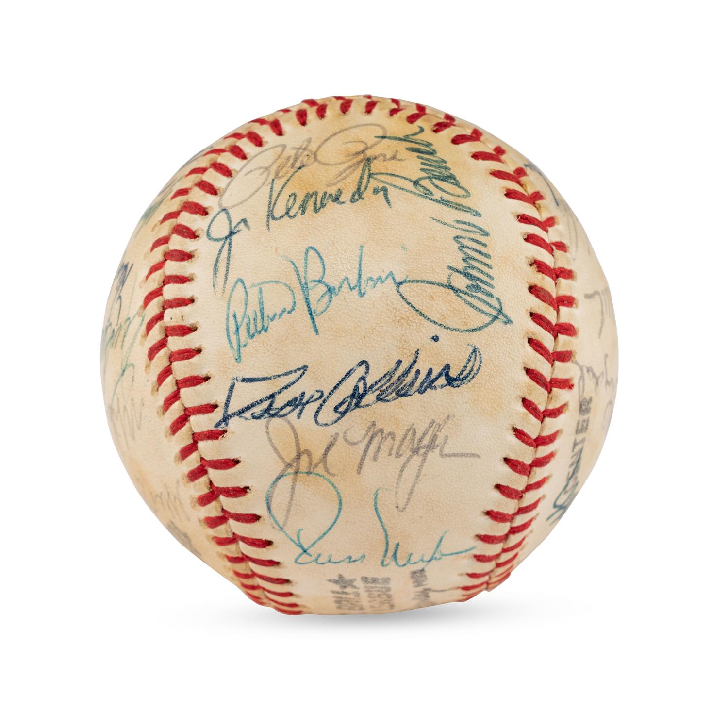 A 1978 Cincinnati Reds Team Signed Autograph Baseball