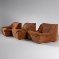DS46 three-piece buffalo leather sofa
