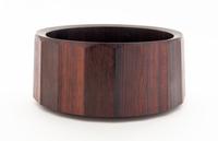 A Danish Turned Mahogany Bowl Diameter 10 3/4 inches. — SECOND HALF 20TH CENTURY