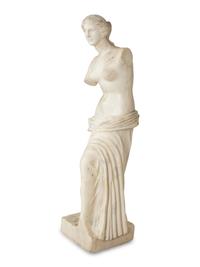 A Carved Marble Sculpture of Venus de Milo after the Antique by Alexandros of Antioch