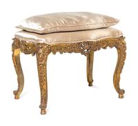 A Régence Style Giltwood Tabouret