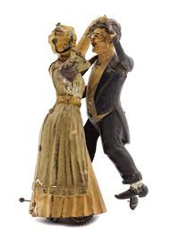A Gunthermann Tin "Tango Dancers" Toy