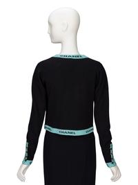 Chanel, Logo Knit Cashmere Twinset, 1994