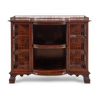A George III Style Mahogany Side Cabinet