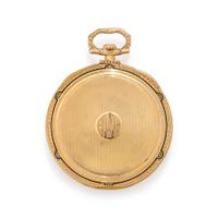 VACHERON CONSTANTIN, 18K YELLOW GOLD OPEN FACE POCKET WATCH