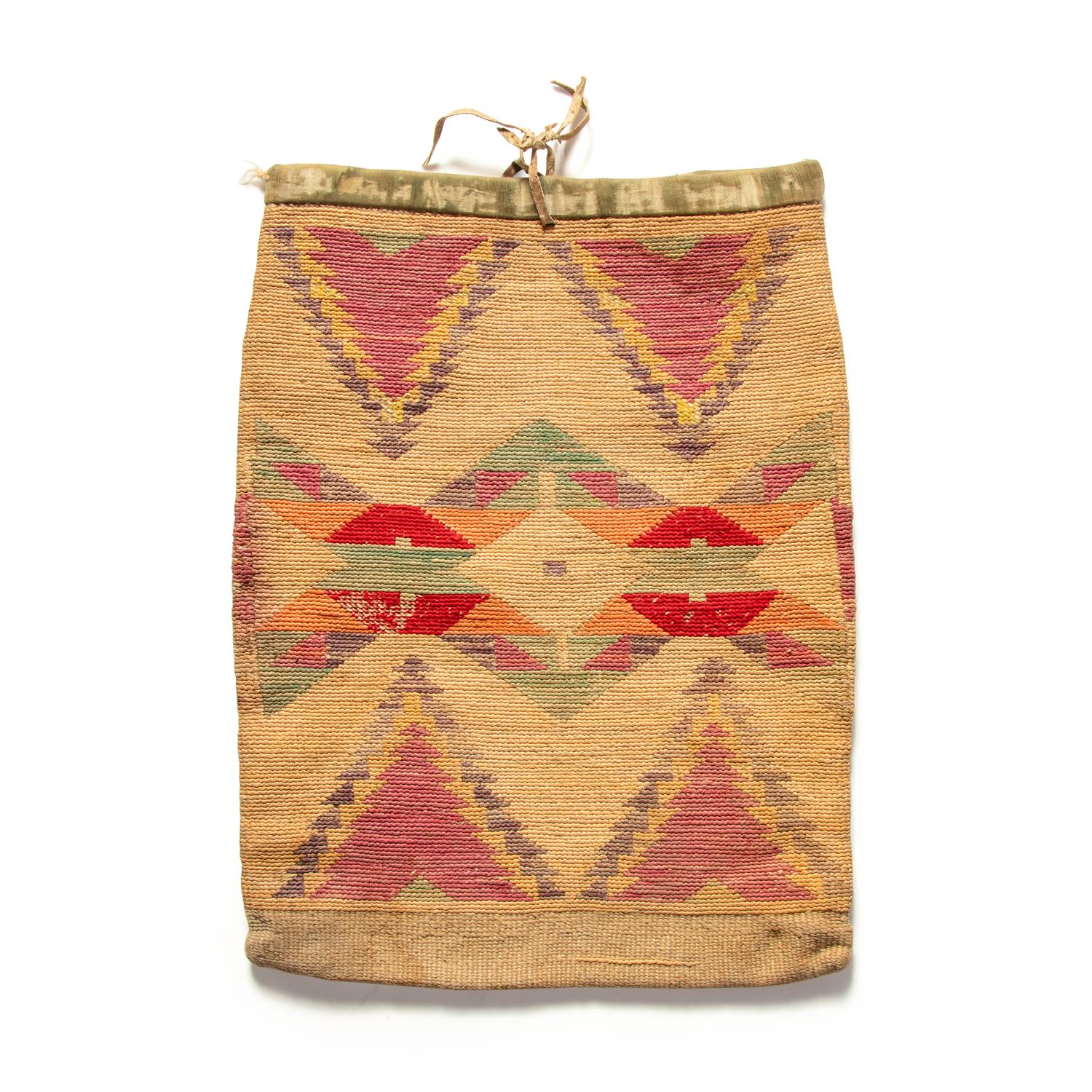 Nez Perce Corn Husk Flat Bag