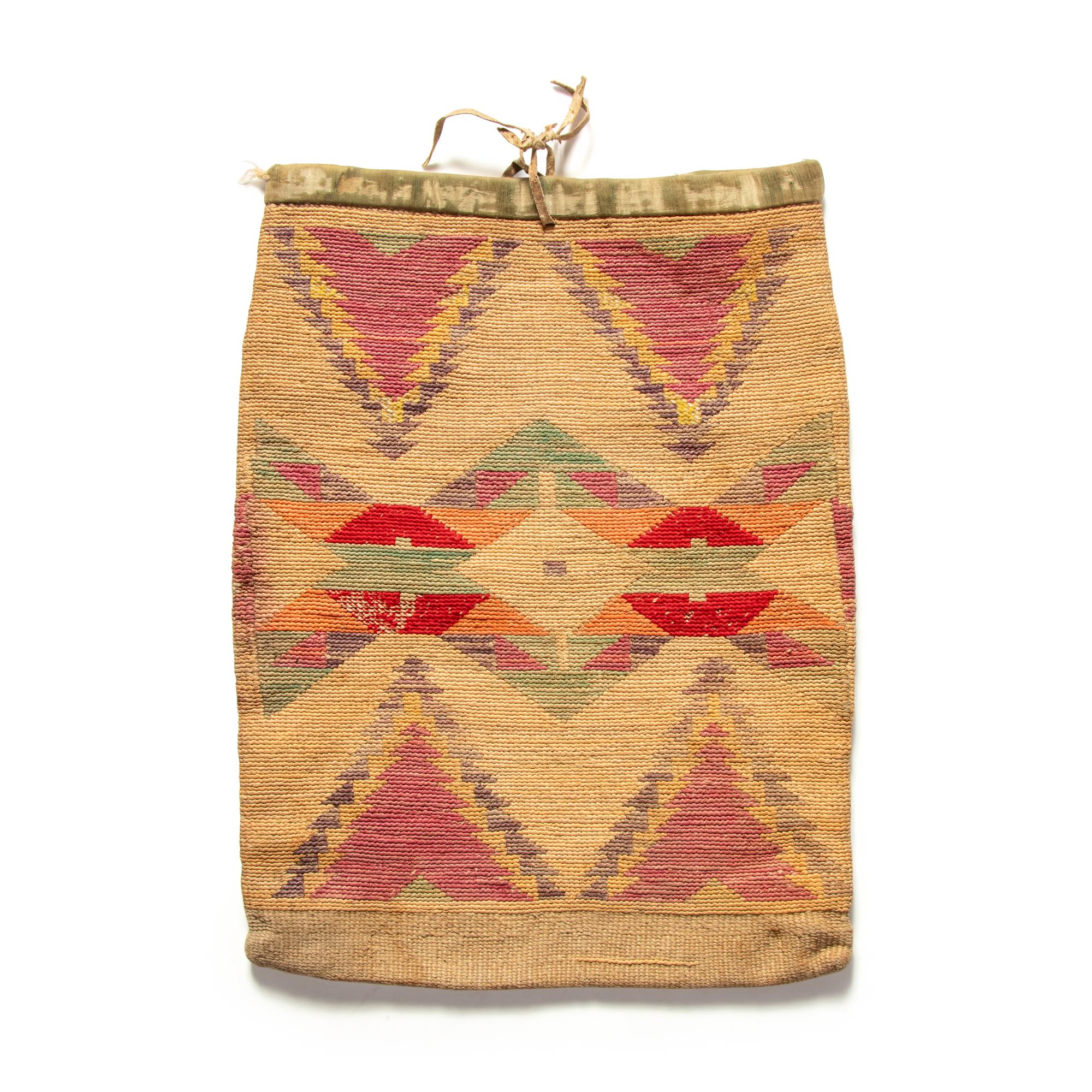 Nez Perce Corn Husk Flat Bag