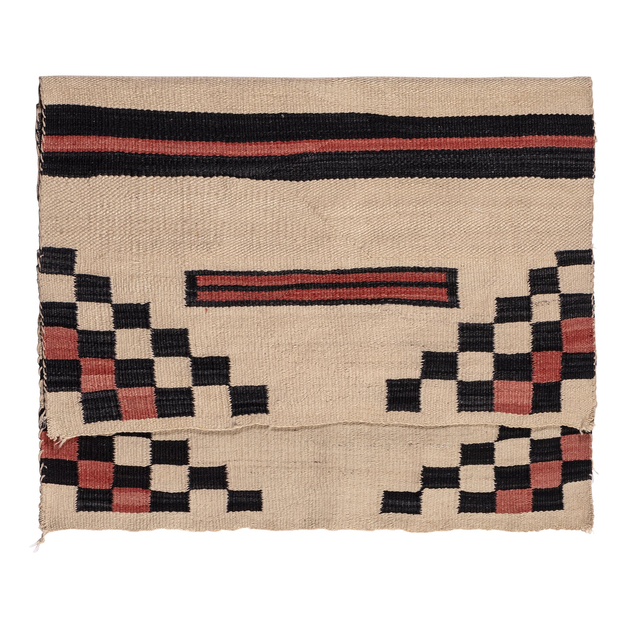 Navajo Regional Double Saddle Blanket / Rug