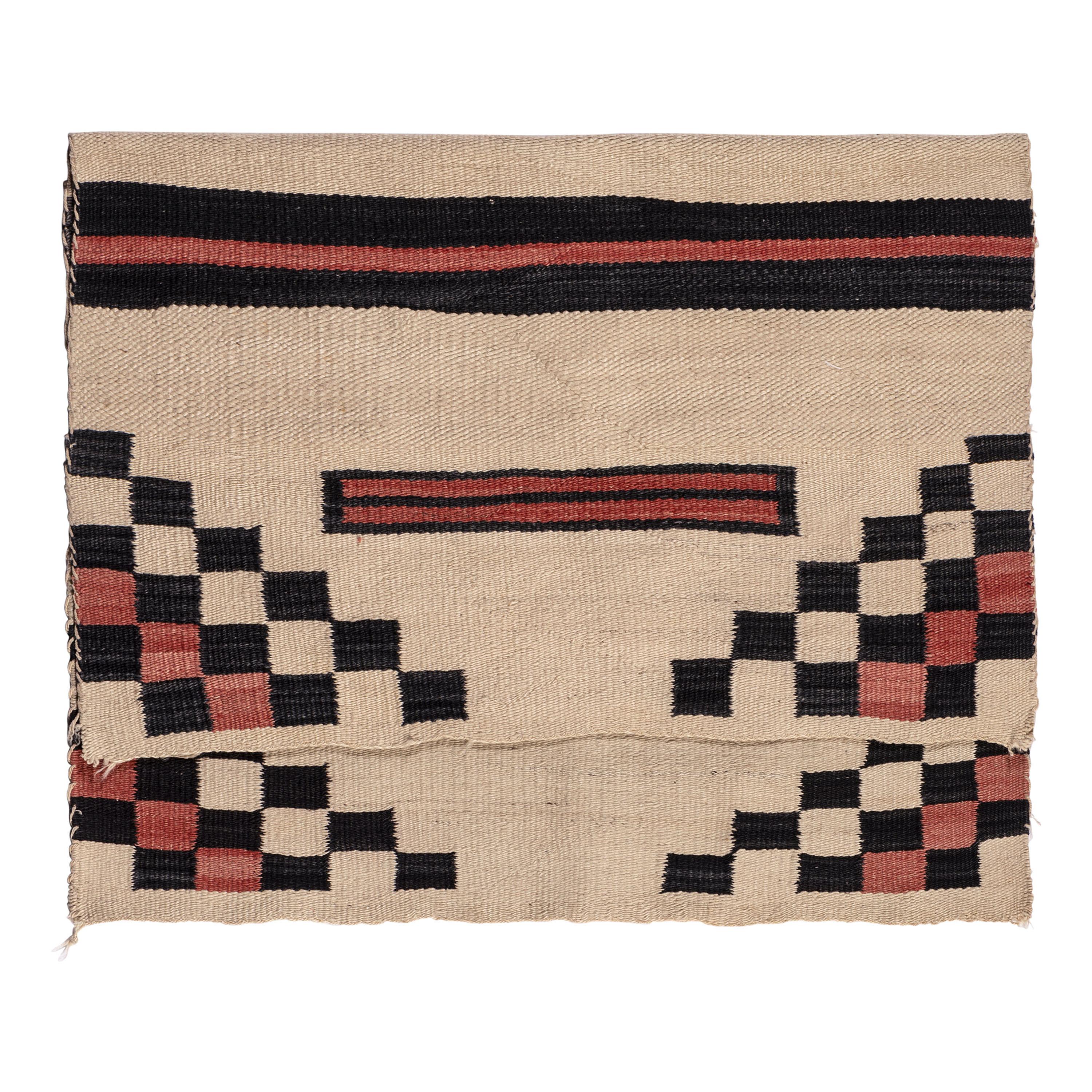 Navajo Regional Double Saddle Blanket / Rug