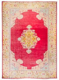 An Oushak Wool Rug 15 feet 2 inches x 11 feet 6 inches. — EARLY 20TH CENTURY