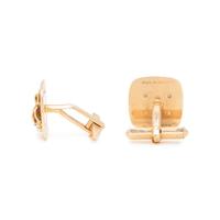 ENGLISH, YELLOW GOLD SHIP CUFFLINKS