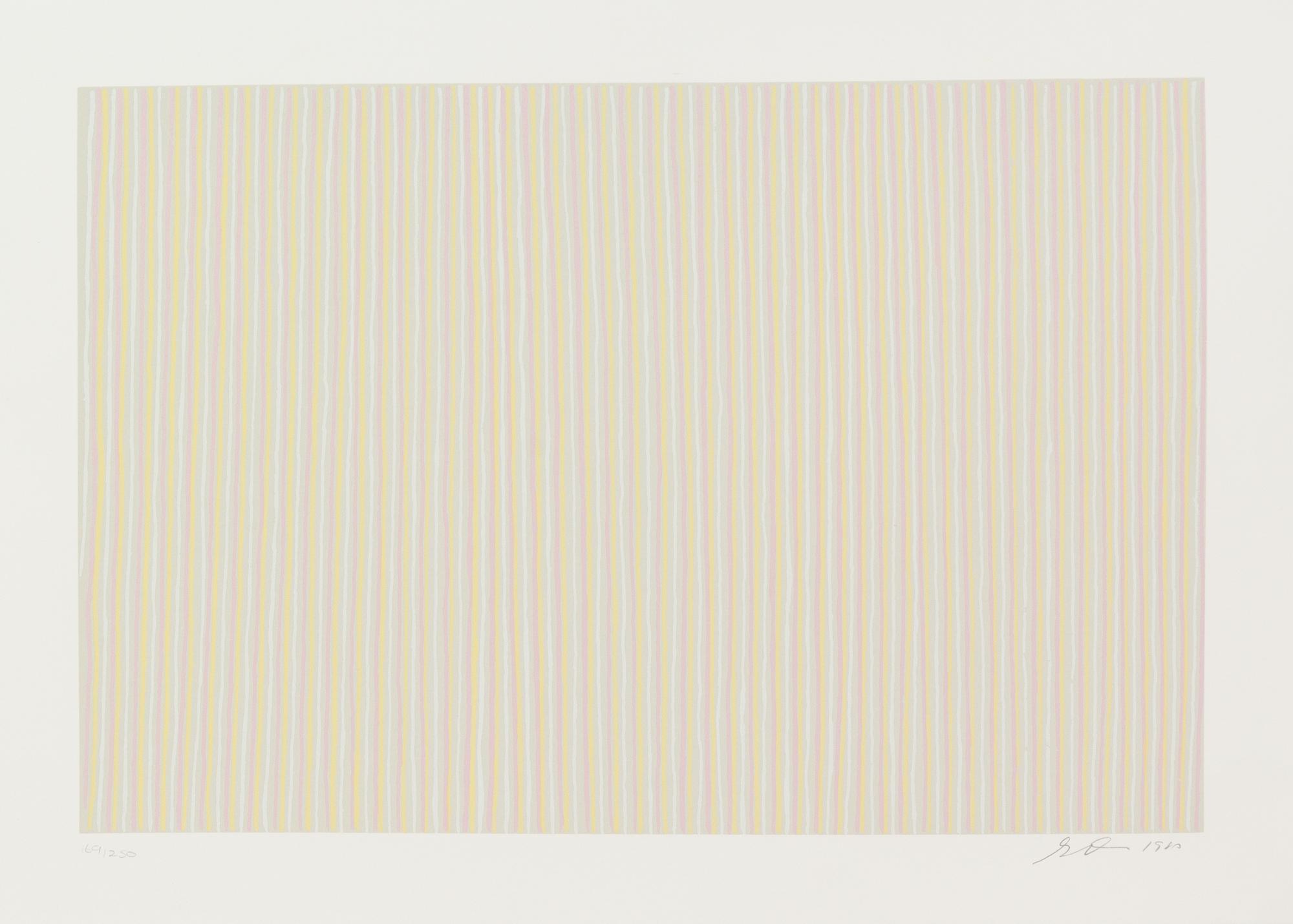 Gene Davis, (American, 1920–1985), Carousel, 1980