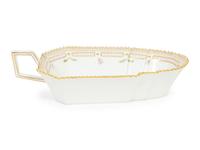 A Royal Copenhagen Flora Danica Porcelain Covered Bowl and Dish