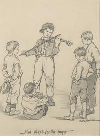 Little Men, Silas Tells His Story by the Fire, 1928 ; Together with Four Other Works (Five Works Total)