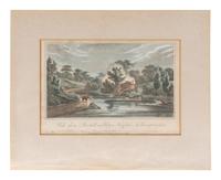 A Group of Eight Hand Colored Topographical Engravings