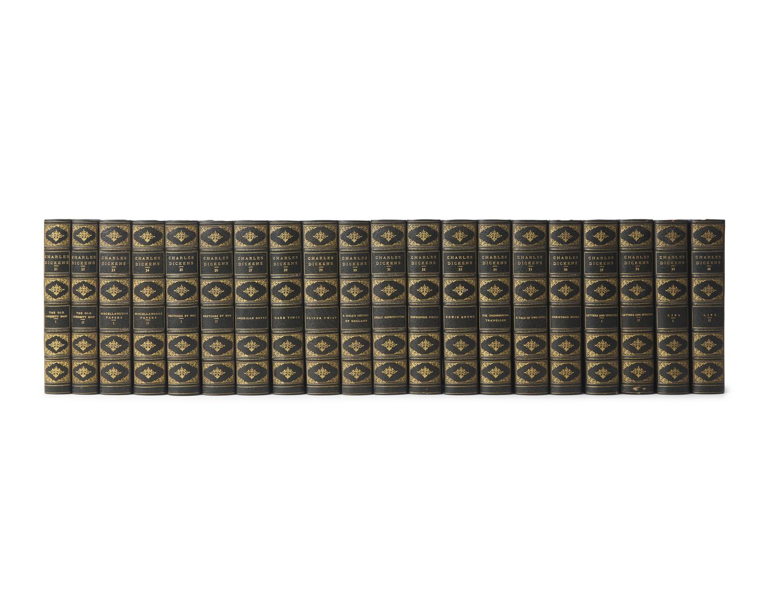 DICKENS, Charles (1812-1870). The Works of Charles Dickens . London: Chapman and Hall Limited, 1929.