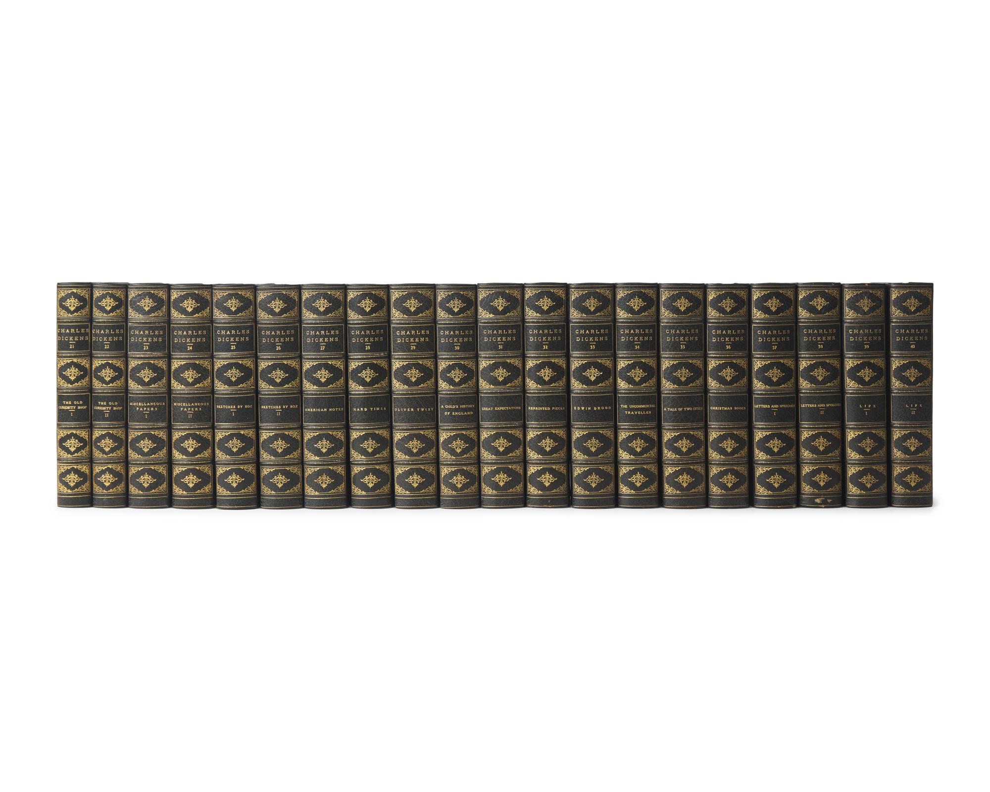 DICKENS, Charles (1812-1870). The Works of Charles Dickens . London: Chapman and Hall Limited, 1929.