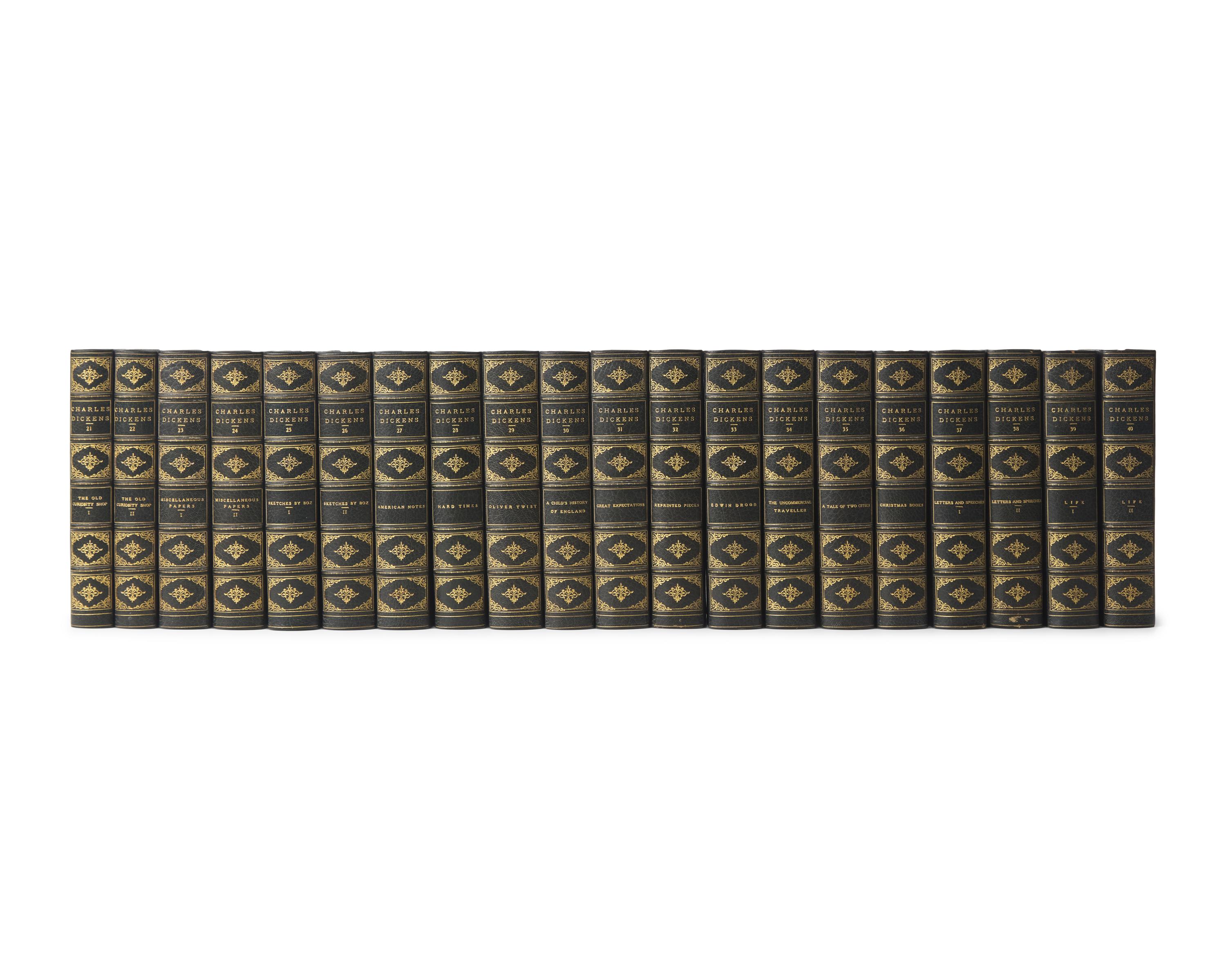 DICKENS, Charles (1812-1870). The Works of Charles Dickens . London: Chapman and Hall Limited, 1929.