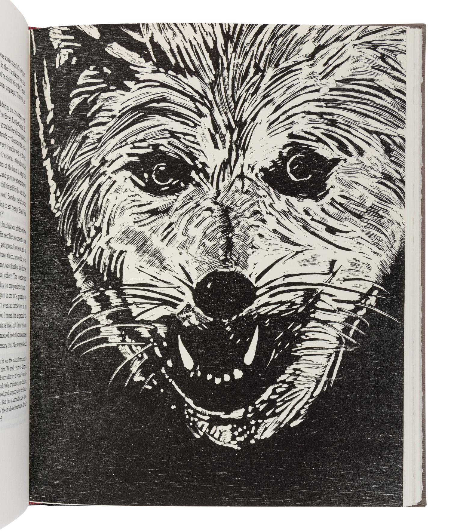 [ARION PRESS]. FREUD, Sigmund (1856-1939). The Case of the Wolf-Man . Jim DINE (b. 1935), illustrator. San Francisco: The Arion Press, 1993.