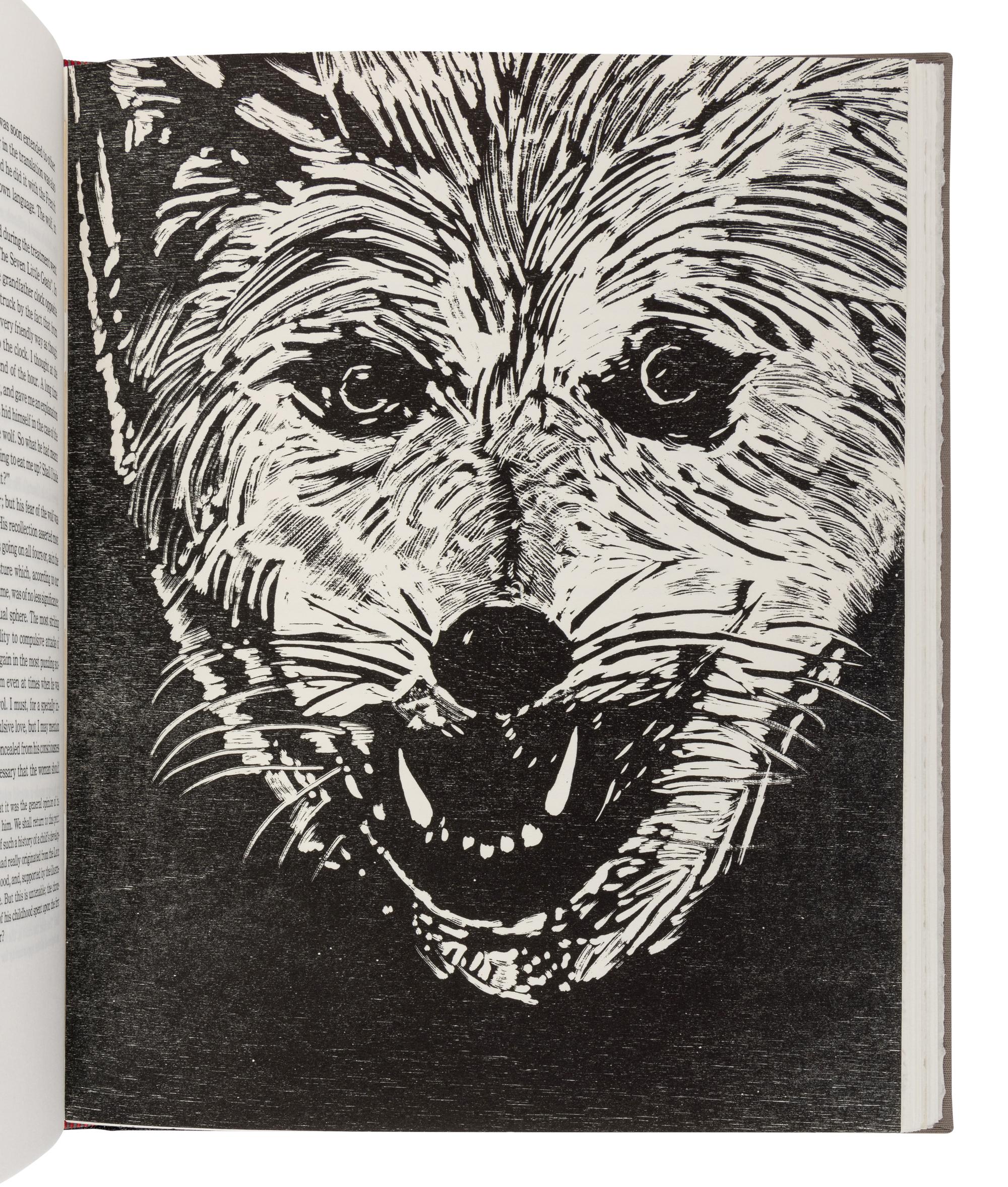 [ARION PRESS]. FREUD, Sigmund (1856-1939). The Case of the Wolf-Man . Jim DINE (b. 1935), illustrator. San Francisco: The Arion Press, 1993.