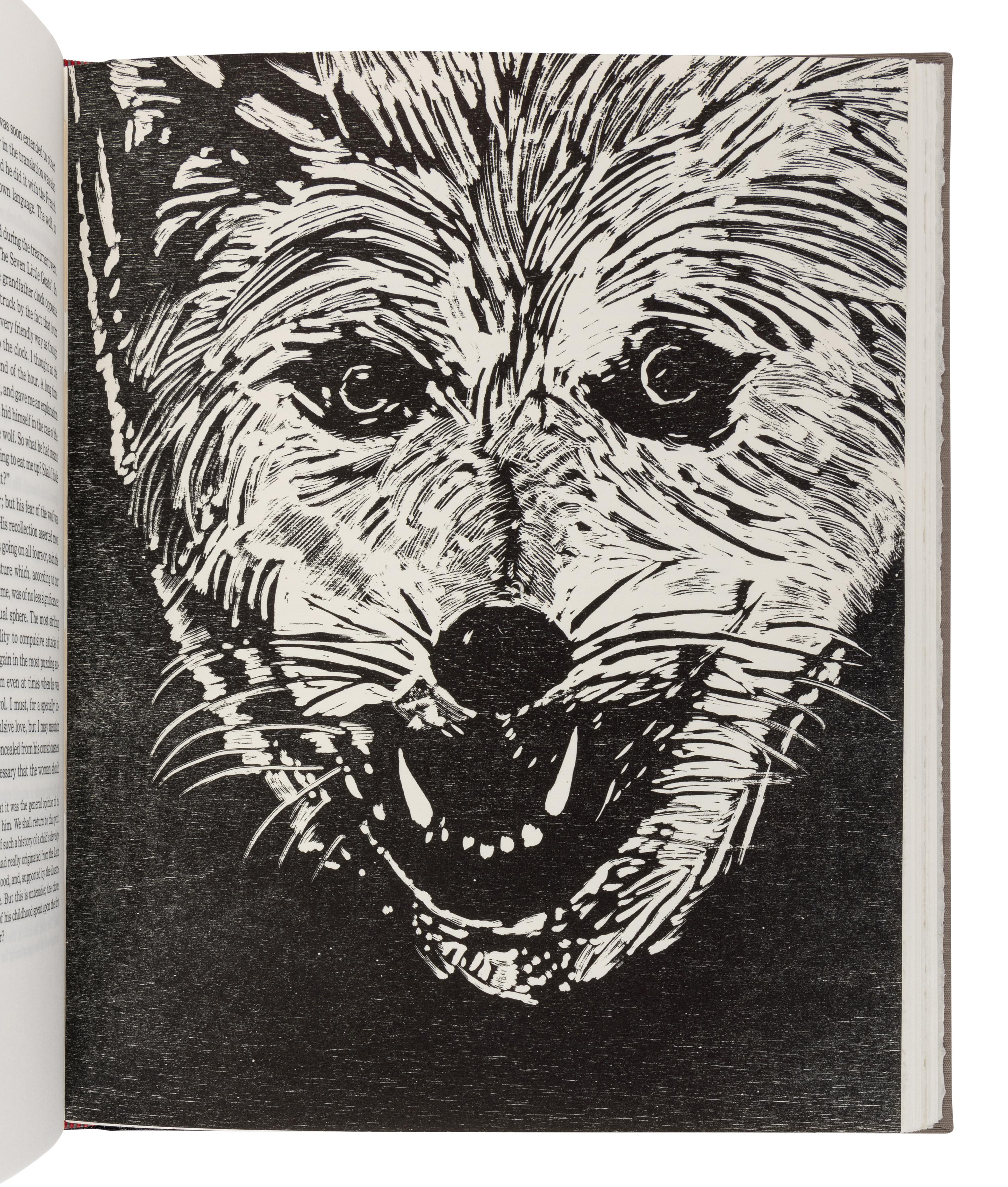 [ARION PRESS]. FREUD, Sigmund (1856-1939). The Case of the Wolf-Man . Jim DINE (b. 1935), illustrator. San Francisco: The Arion Press, 1993.