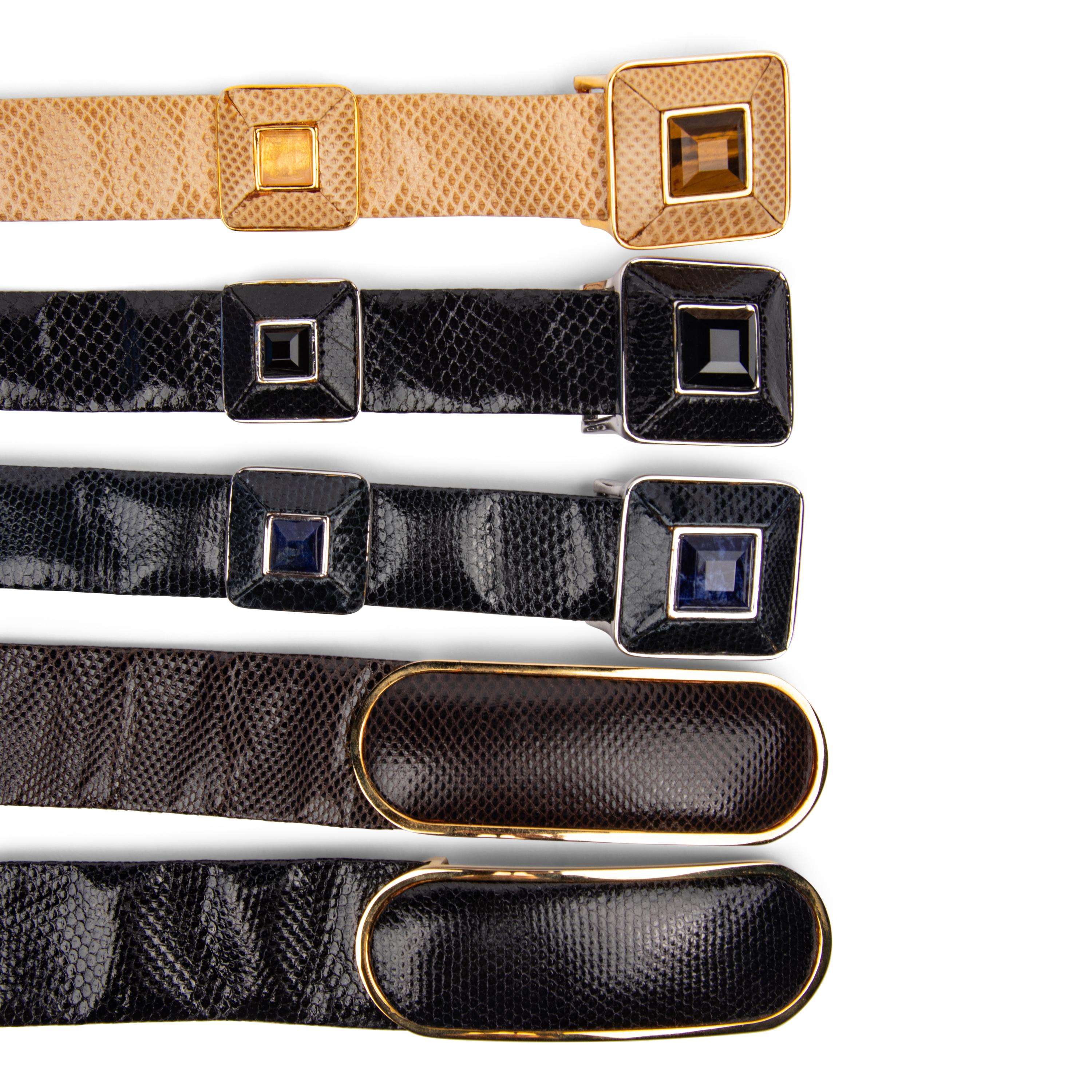 Judith Leiber, Five Belts
