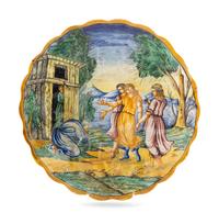 An Italian Majolica Plate
