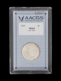 A 1922 Peace $1 Coin