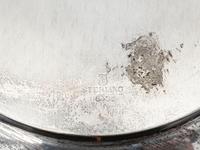 Eight American Silver Serving Trays