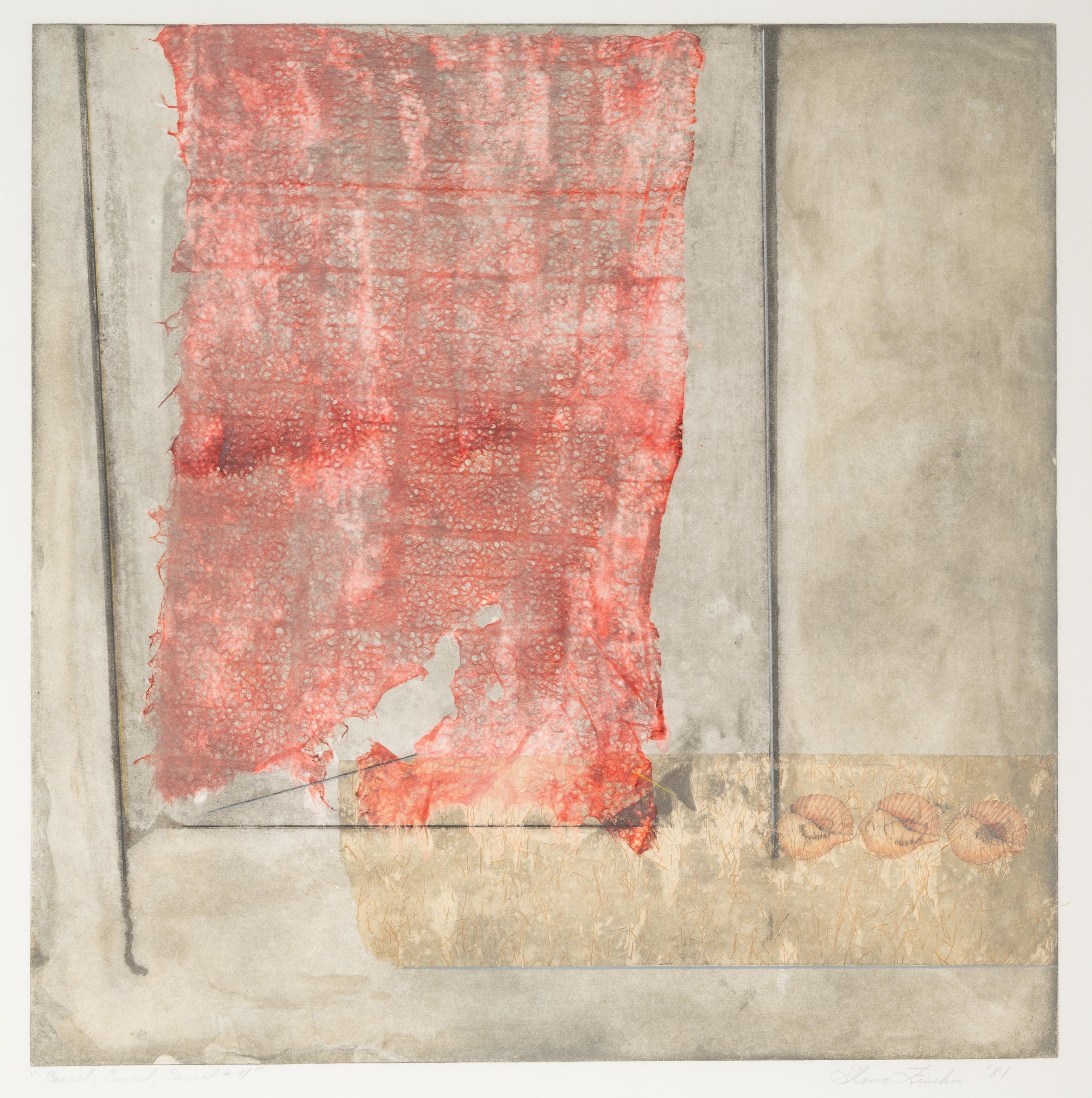 Flesh Box Interior #2, and Cancel, Cancel, Cancel #4 (Pair of Works), 1981 and 1983