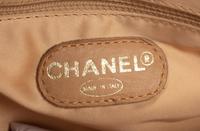 Two Chanel Bags: One Leather Hand Bag, One Metallic Minaudière, 1997-1999