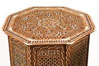 A Pair of Moorish Style Marquetry Tables