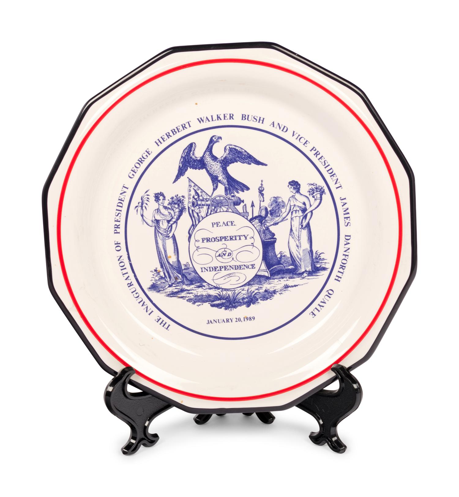 (Politics) A group of 3 pieces of political ephemera, comprising