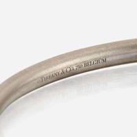 A diamond and white gold bangle bracelet, Tiffany & Co. Belgium