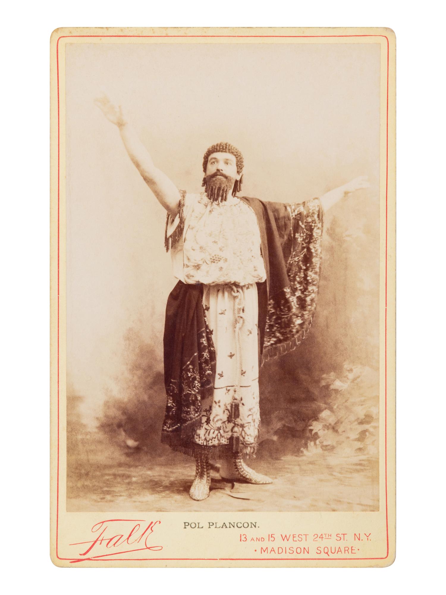 [19TH AND 20TH-CENTURY OPERA SINGERS]. A group of 7 photographs of opera singers from the 1890s-1900s, most signed, comprising images of: