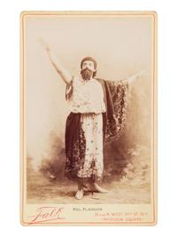 [19TH AND 20TH-CENTURY OPERA SINGERS]. A group of 7 photographs of opera singers from the 1890s-1900s, most signed, comprising images of: