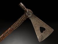 Northern Arapaho Tacked Pipe Tomahawk
