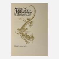 [Children's & Illustrated] [Rackham, Arthur] Poe, Edgar Allan Tales of Mystery & Imagination