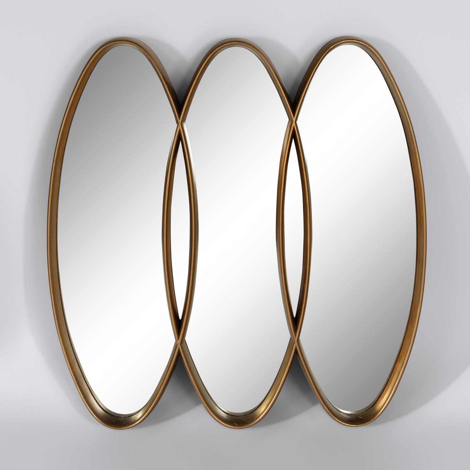 Triple Interlocking Gold Mirror LaBarge, Canada