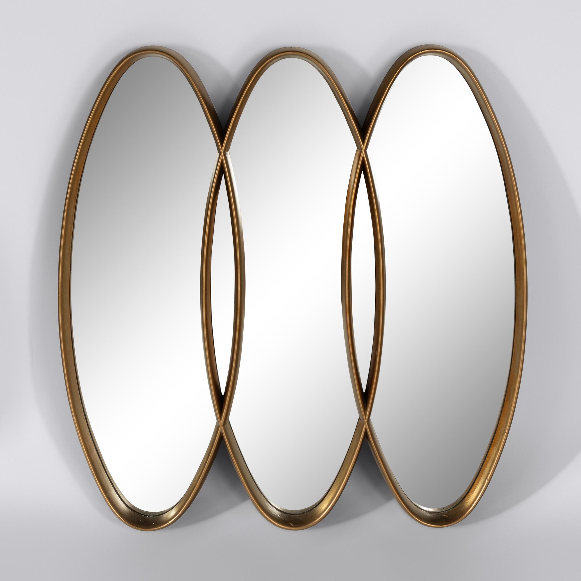 Triple Interlocking Gold Mirror LaBarge, Canada