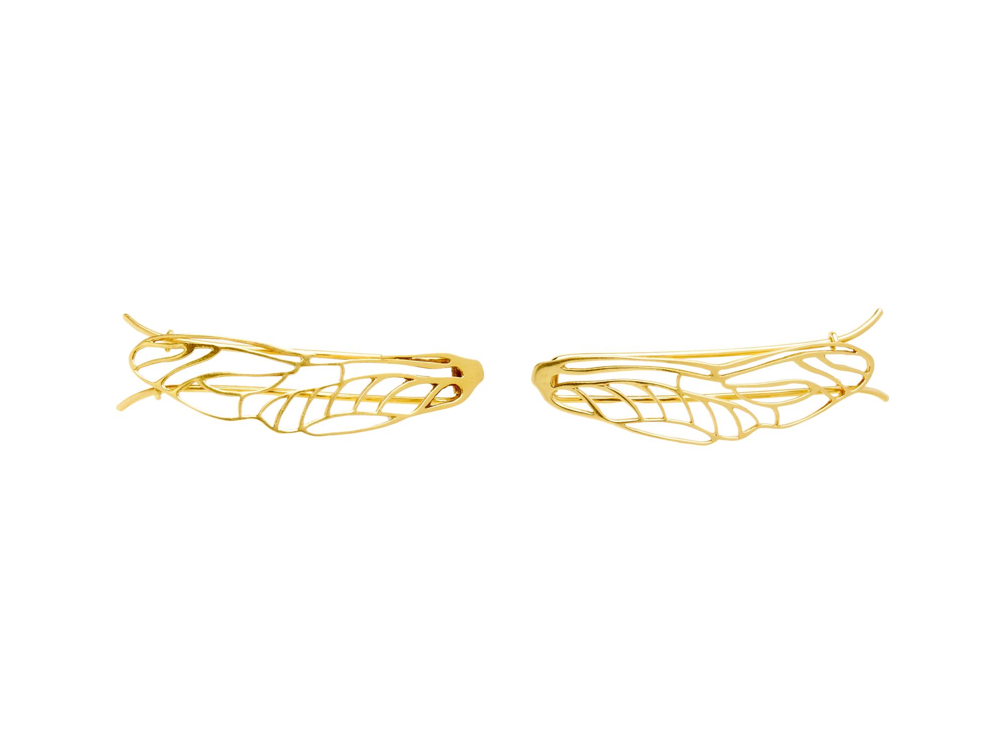 TIFFANY & CO., PAIR OF YELLOW GOLD BARRETTES