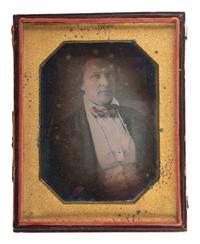 [EARLY PHOTOGRAPHY]. A group of 15 daguerreotypes of distinguished gentlemen of varying ages, including: