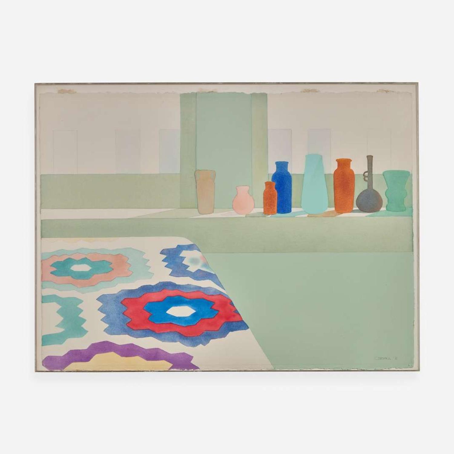 Elizabeth Osborne (American, b. 1936) Studio Window