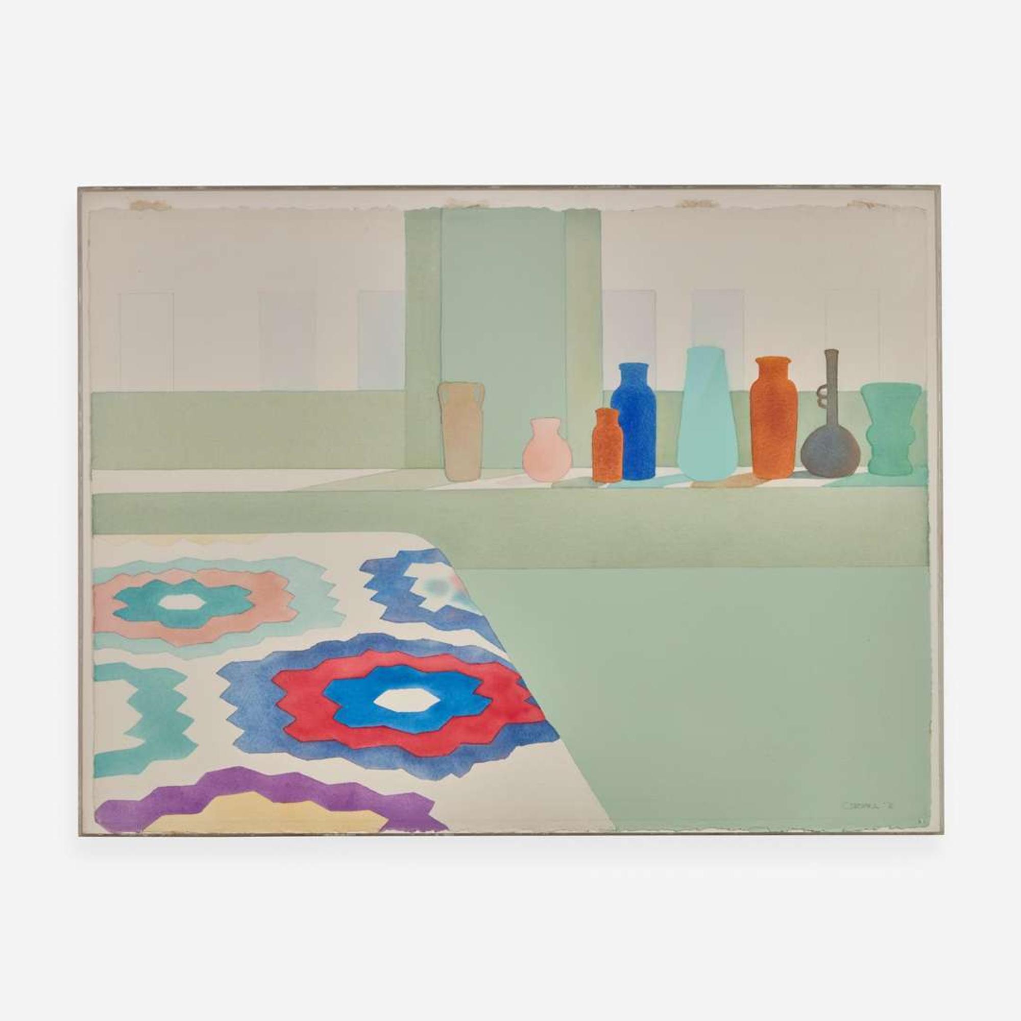 Elizabeth Osborne (American, b. 1936) Studio Window