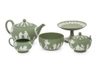 A Group of Fifteen Wedgwood Jasperware Articles