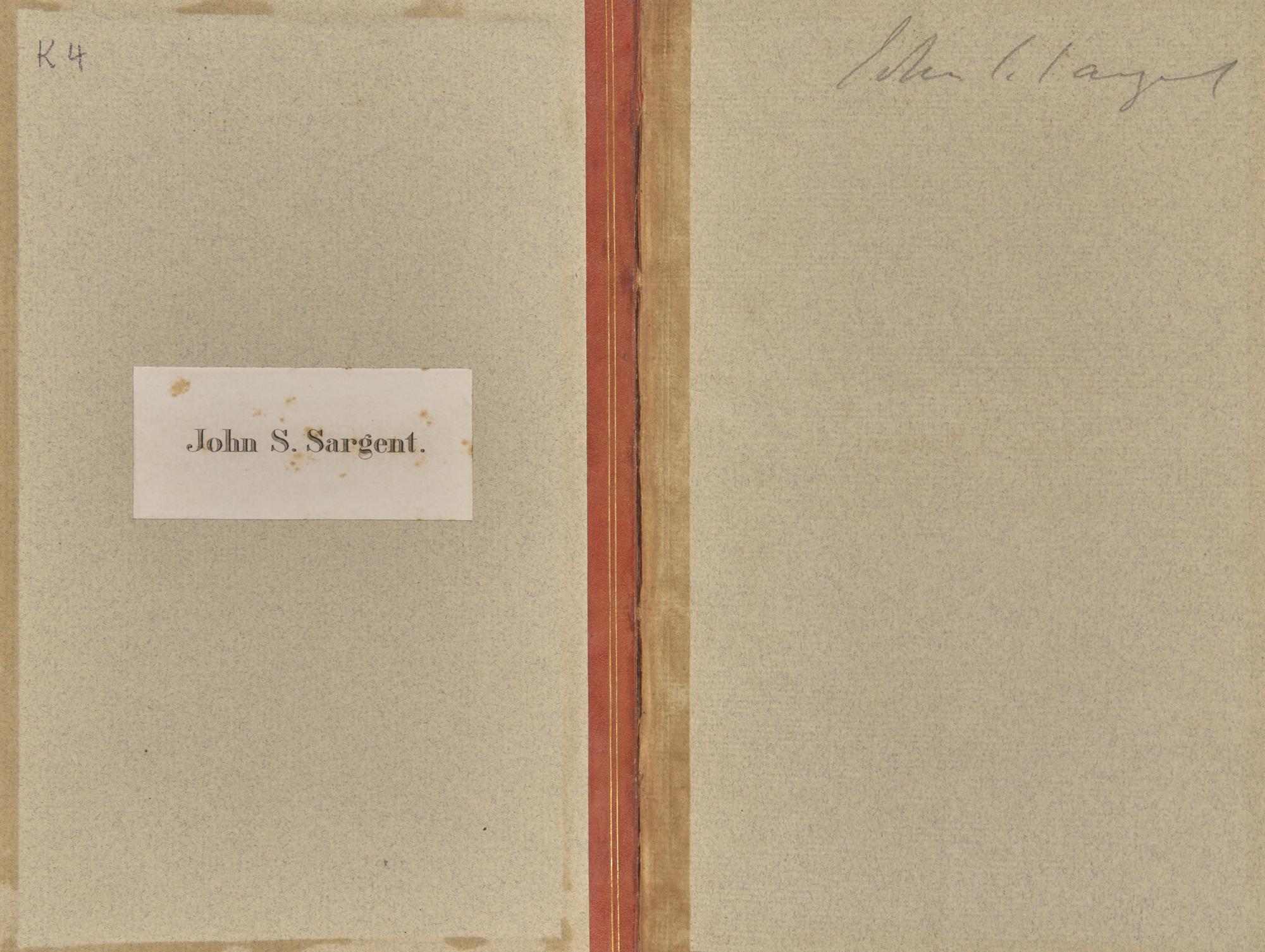 [Art] [Sargent, John Singer] (Beckford, William) Italy; With Sketches of Spain and Portugal...
