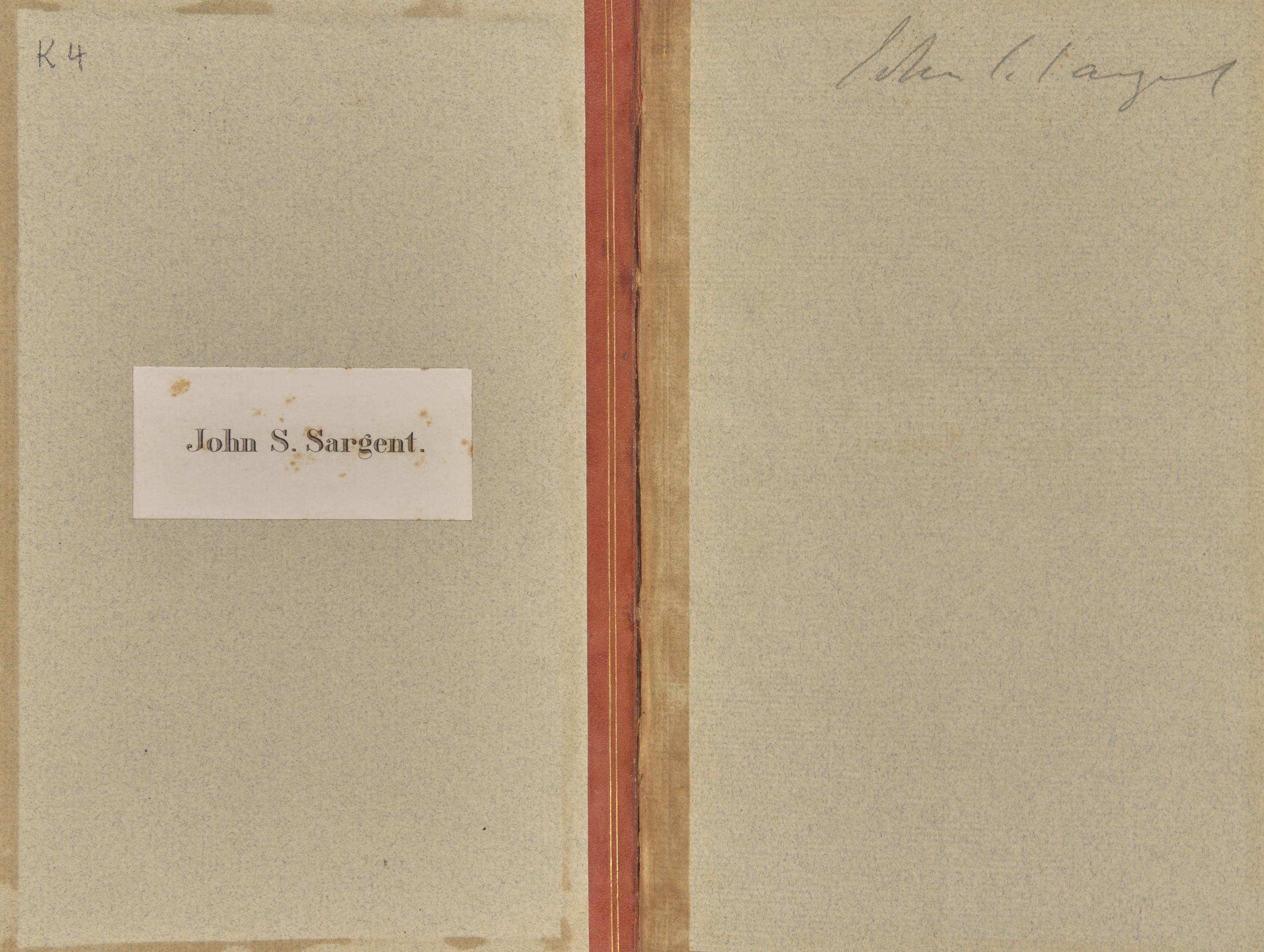 [Art] [Sargent, John Singer] (Beckford, William) Italy; With Sketches of Spain and Portugal...