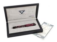 A Visconti Richelieu Limited Edition Ruby-Inset Fountain Pen